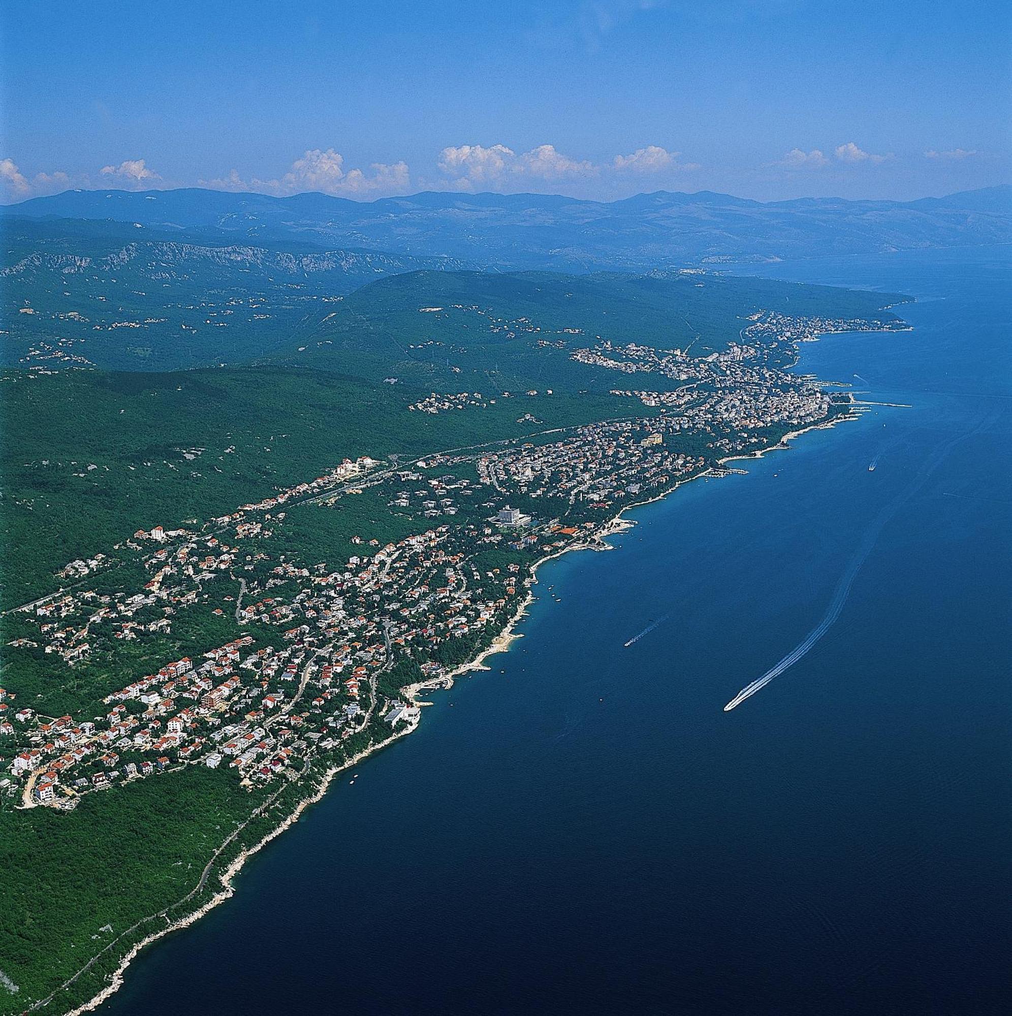 Hotel Vila Ruzica- Glavna Zgrada I Depandanse Crikvenica Luaran gambar